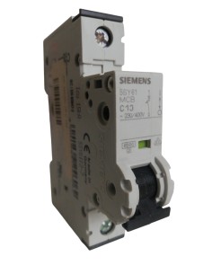 Disjoncteur Siemens 5sy6113-7 1p 13a 6ka à courbe en C, 1 module